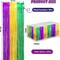 4 Packs Mardi Gras Table Skirts & 2 Pack Mardi Gras Tinsel Curtains,29x108 Inch Metallic Foil Fringe Table Skirts for Carnival Mardi Gras New Orleans Masquerade Party